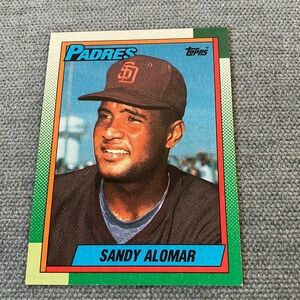 1990 Topps San Diego Padres Baseball Card Trading Card